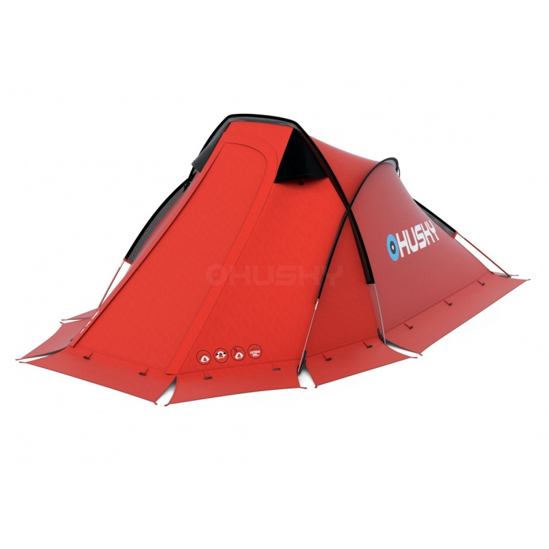 Husky Flame 1 expedicni stan cervena red