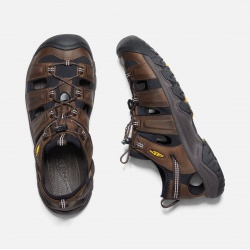 Keen Targhee III  Sandal M bison mulch panske kozene outdoorove sandaly1