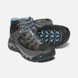 Keen Targhee III Mid WP W magnet atlantic blue damske nepromokave trekove boty4