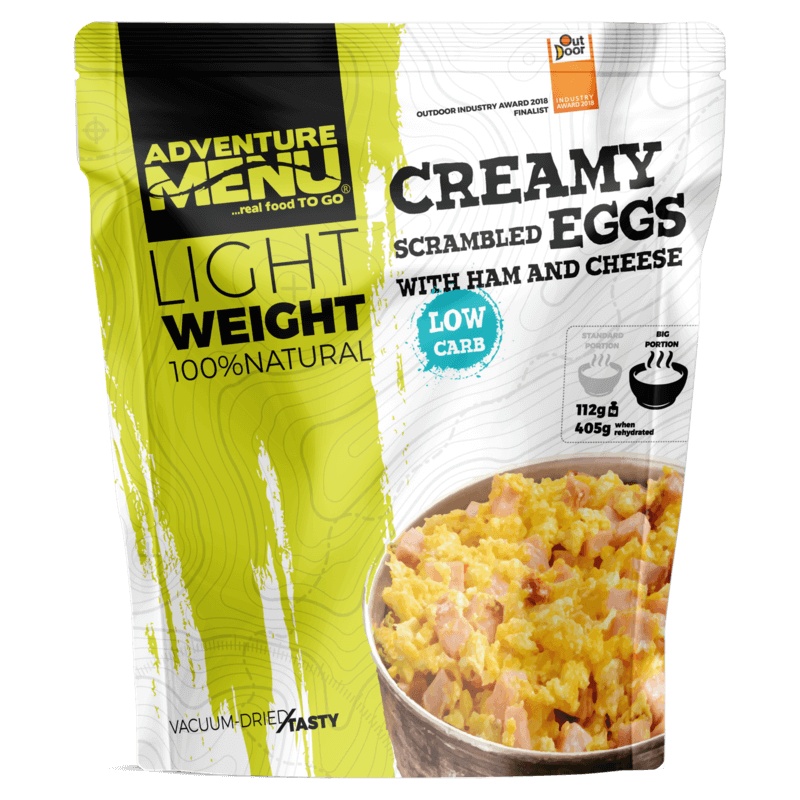 Adventure Menu Lightweight Kremova michana vajicka se sunkou a syrem 405 g susene jidlo