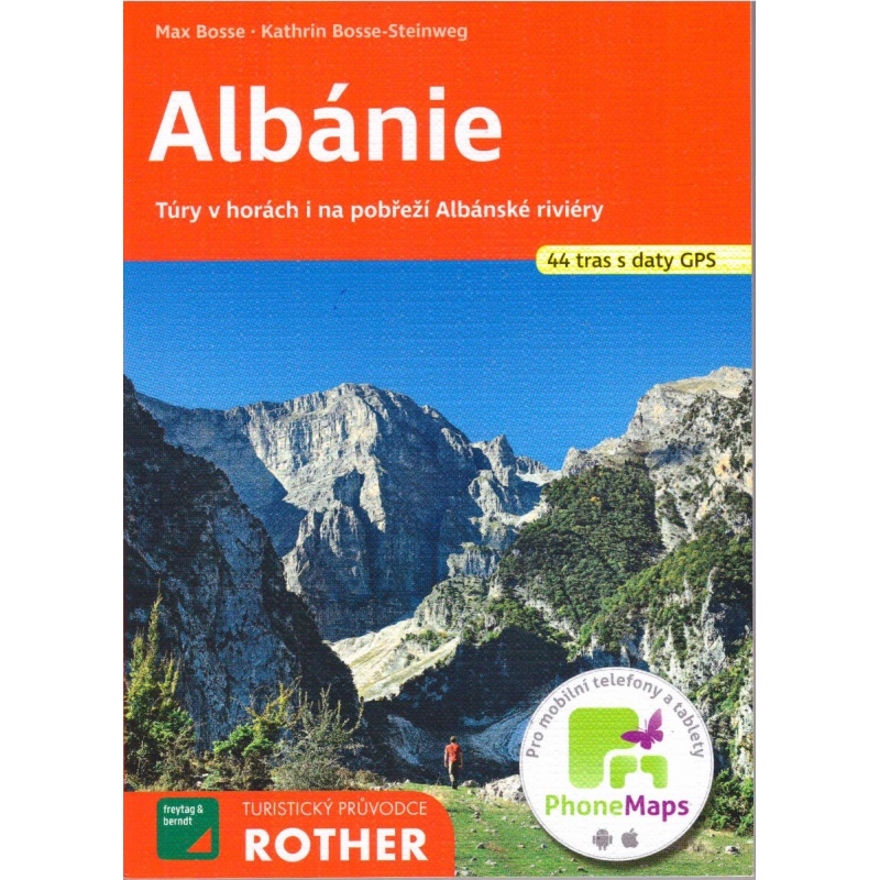 Freytag a Berndt Albanie pruvodce Rother