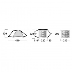 Husky Bizon 3 Plus 2020 turisticky stan9