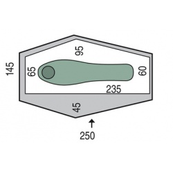 Pinguin Echo 1 DAC ultralehky turisticky stan 1