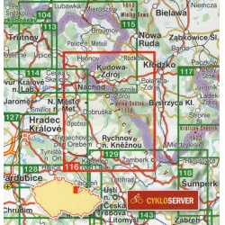 SHOCart 116 Orlicke hory Gory Stolowe 60 000 oblast