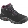 Salomon Shelter CS WP W Black ebony wine tasting 411105 damske zimni nepromokave boty