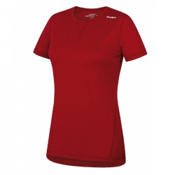 Husky Merino 100 Short Sleeve L červená 2020 dámské triko krátký rukáv Merino vlna