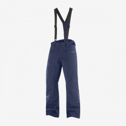 Salomon Force Pant M Night sky C14031 panske nepromokave zimni lyzarske kalhoty