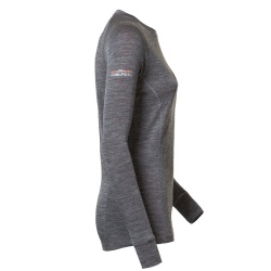 Progres MB TDRZ sedy melir merunkova damske triko dlouhy rukav bambus merino vlna 2