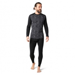 Smartwool M Merino 250 Baselayer Pattern Crew black bryan iguchi mountains pansky rolak 1