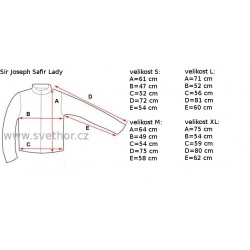_Sir Joseph Safir Lady navy berry damska zimni perova bunda zmereno