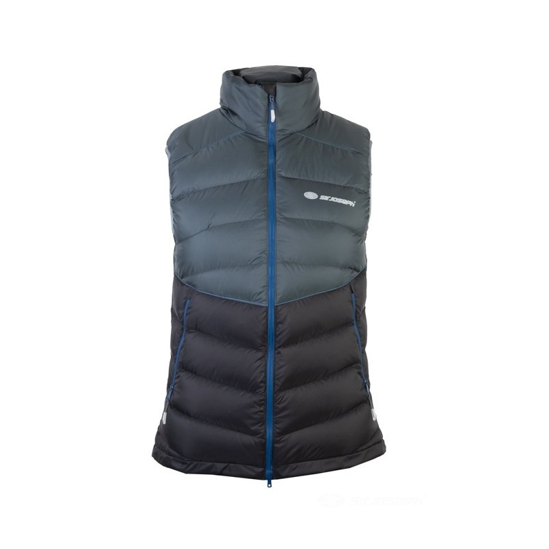 Sir Joseph Safir Lady Vest dark grey black damska zimni perova vesta