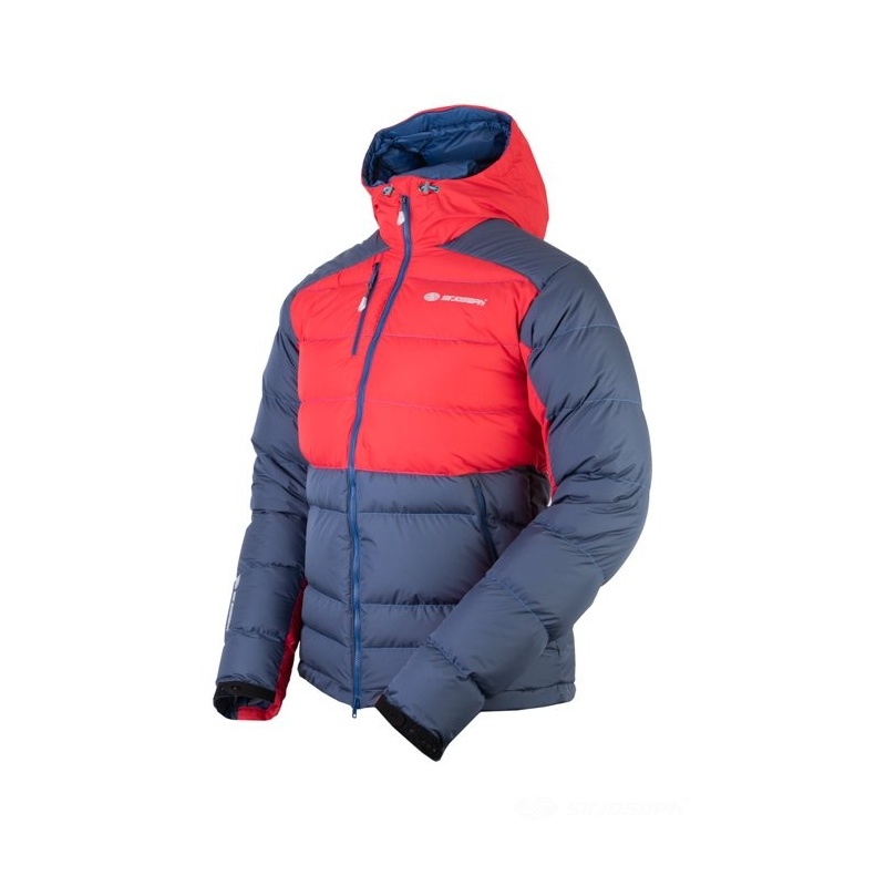 Sir Joseph Mesona II Lady navy red damska nepromokava zimni perova bunda Exel Dry 20000