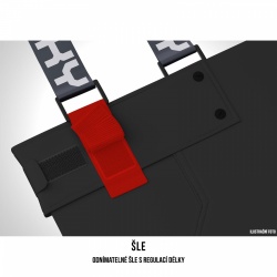 Husky Mitaly L neonove ruzova damske nepromokave zimni lyzarske kalhoty HuskyTech 20000 3