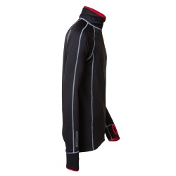 Progres Torez Zip cerna panska fleecova mikina Tecnostretch 2