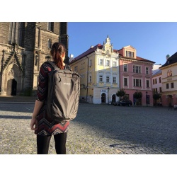 Pinguin Integral 30l grey mestsky batoh na notebook11