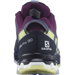 Salomon XA Pro 3D v8 GTX W plum caspia 413867 damske nepromokave bezecke boty 4