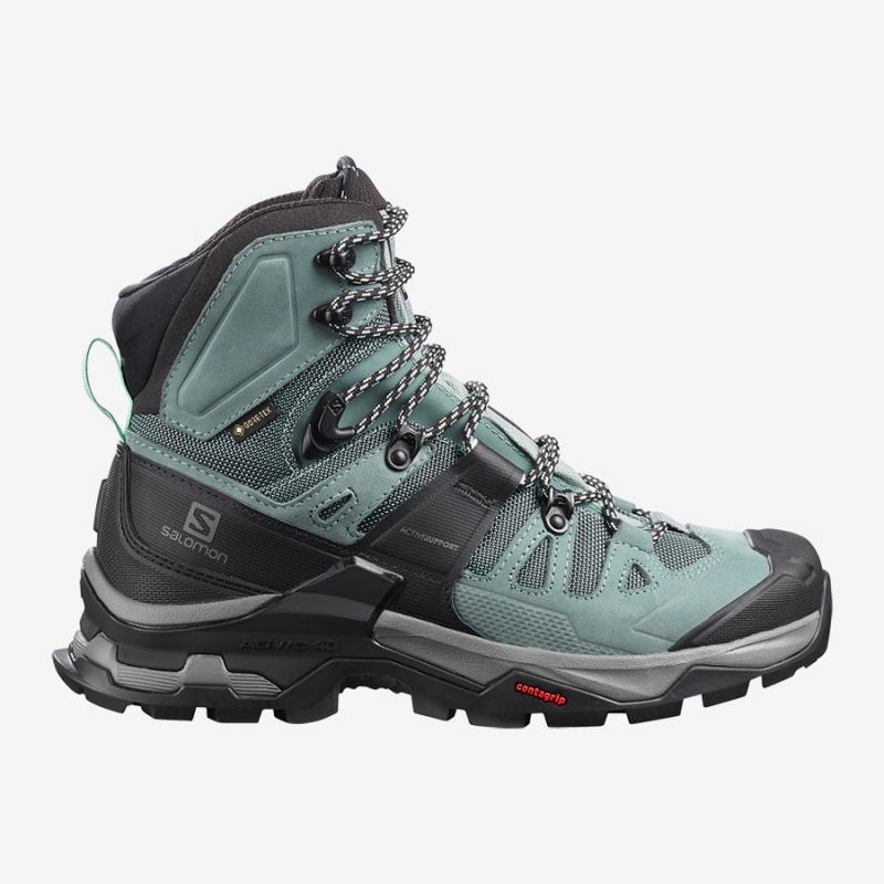 Salomon Quest 4 GTX W slate trooper opal blue damske nepromokave trekove boty