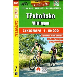 SHOCart 161 Trebonsko 60 000 cykloturisticka mapa