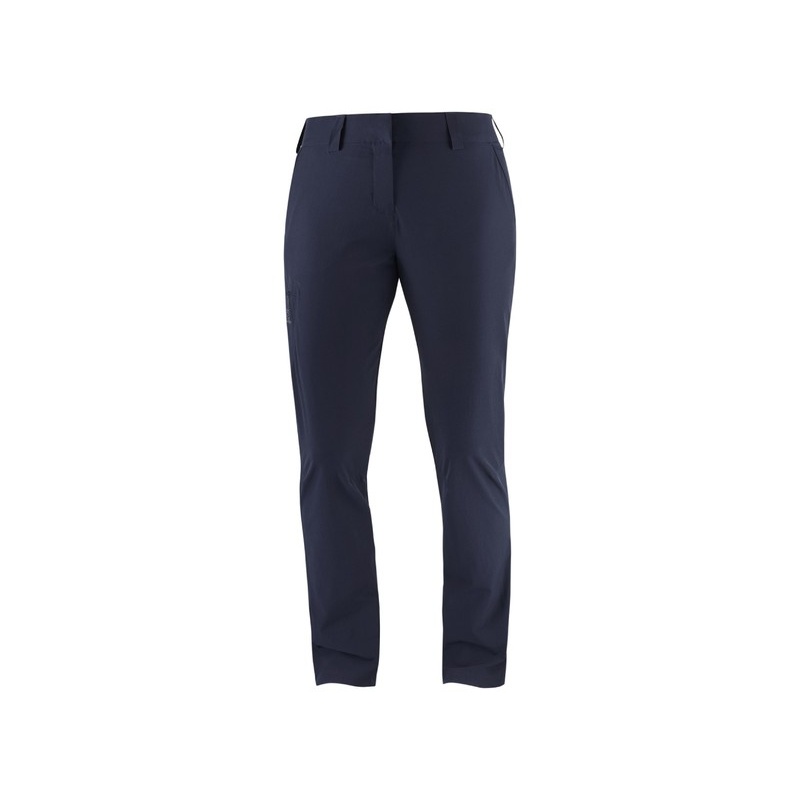 Salomon Wayfarer Pants W night sky C14903 damske lehke softshellove kalhoty