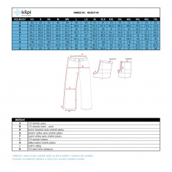 _Kilpi Reddy-M cervena panske nepromokave zimni lyzarske kalhoty 20000 zmereno