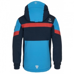 Kilpi Ponte-JB tmave modra detska juniorska nepromokava zimni lyzarska bunda 100001