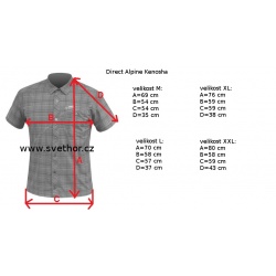 _Direct Alpine Kenosha anthracite panska letni lehka funkcni kosile  zmereno
