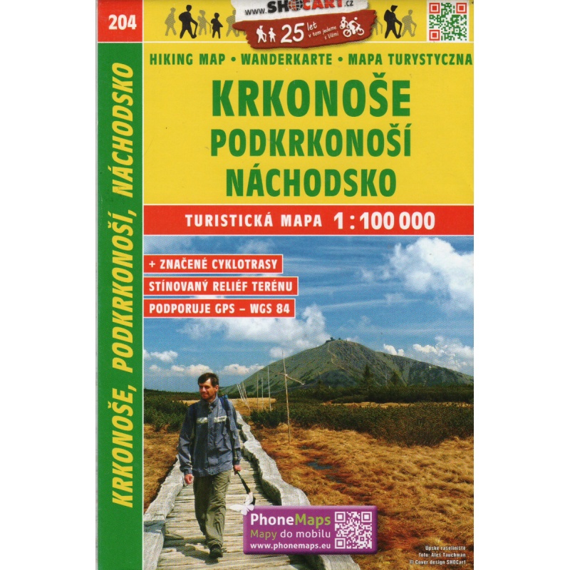 SHOCart 204 Krkonose, Broumovsko 100 000