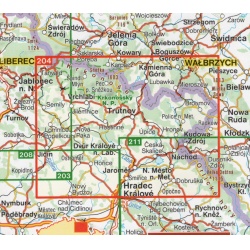 SHOCart 204 Krkonose, Broumovsko 100 000 Oblast