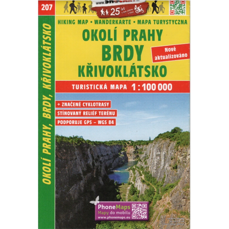 SHOCart 207 Okoli Prahy Brdy Krivoklatsko 100 000
