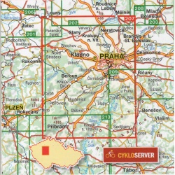 SHOCart 207 Okoli Prahy Brdy Krivoklatsko 100 000 Oblast