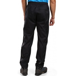 Direct Alpine Cyclone pants black pánské lehké nepromokavé sbalitelné kalhoty 1