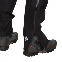 Direct Alpine Cyclone pants black pánské lehké nepromokavé sbalitelné kalhoty 5