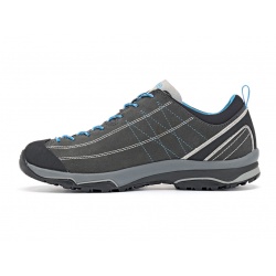 Asolo Nucleon GV ML GTX graphite silver cyan blue damske nizke nepromokave kozene boty4