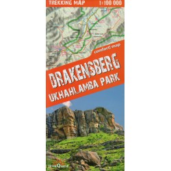 TerraQuest Drakensberg,Ukhahlamba park (Jižní Afrika)  1:100 000 turistická mapa