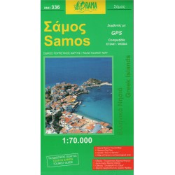 ORAMA 336 Samos 1:70 000 turistická mapa