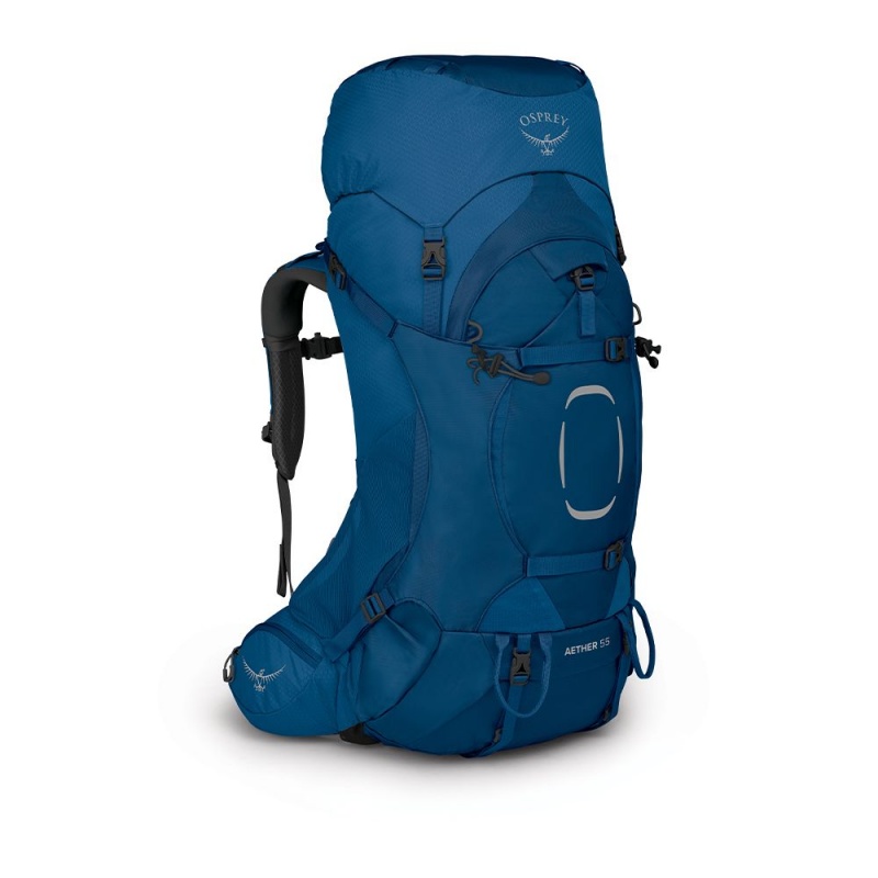 Osprey Aether 55l II S M expedicni batoh deep water blue
