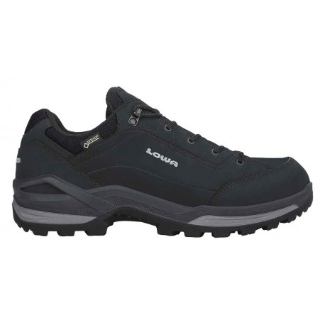 Lowa Renegade III GTX LO Wide black/graphite pánské nízké nepromokavé kožené boty