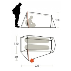 Ferrino Lightent 2 Pro ultralehky turisticky stan pro 2 osoby 8