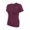 Jitex Ibriza 801 Ts tm. bordova damske triko kratky rukav Merino vlna