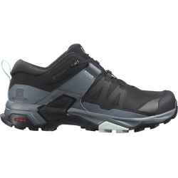 Salomon X Ultra 4 GTX W black stormy weather 412896 damske nizke nepromokave trekove boty1
