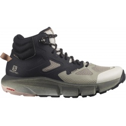 Salomon Predict Hike Mid GTX W vintage kaki black 414605 damske nepromokave trekove boty2