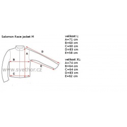 _Salomon Race Jacket M Goji Berry C15870 panska nepromokava zimni lyzarska bunda zmereno