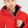 Salomon Race Jacket M Goji Berry C15870 panska nepromokava zimni lyzarska bunda 20000 5