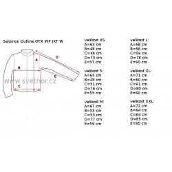 _Salomon Outline GTX WP JKT W black C16031 damska nepromokava bunda  zmereno