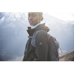 Salomon Outline GTX WP JKT W black C16031 damska nepromokava bunda13