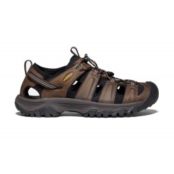 Keen Targhee III  Sandal M bison/mulch pánské kožené outdoorové sandály