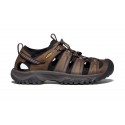 Keen Targhee III Sandal M bison/mulch pánské kožené outdoorové sandály