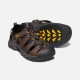 Keen Targhee III  Sandal M bison/mulch pánské kožené outdoorové sandály4