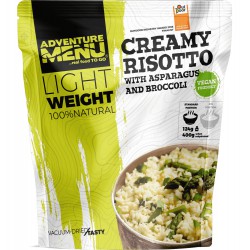 Adventure Menu Lightweight Krémové rizoto s chřestem a brokolicí 400 g sušené jídlo vegan