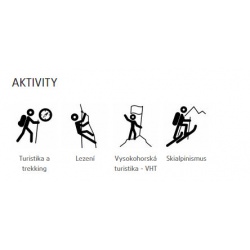 High Point Cliff Pants Black panske nepromokave outdoorove kalhoty Pertex 67